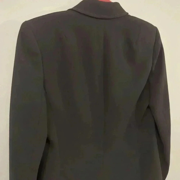 J.Crew Women's Wool Blazer Black Size 4 Button Front Fully Lined‎ - Picture 6 of 6